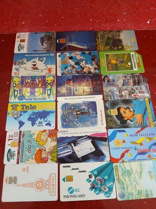 Lote 94 carte telefoniche mondiali
