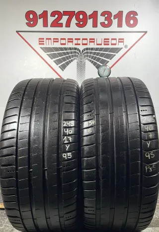 245 40 17 Y MICHELIN RUEDA AL 90% VIDA UTIL