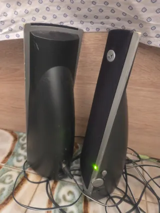 Altavoces Genius Negro/Plata