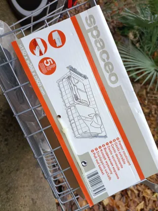 Cesto extraíble Spaceo metálico