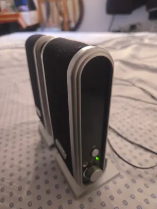 Altavoces Nilox Negro/Plata