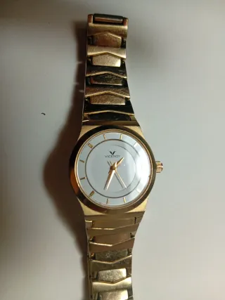 Reloj Viceroy Dorado Esfera Redonda