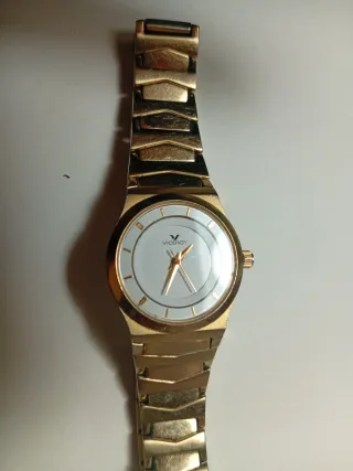 Reloj Viceroy Dorado Esfera Redonda