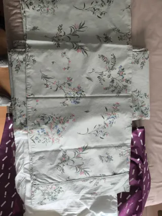 Juego sábanas algodón 200 hilos sin usar