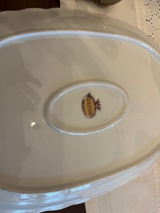 Piatto da portata in porcellana prezzo trattabile