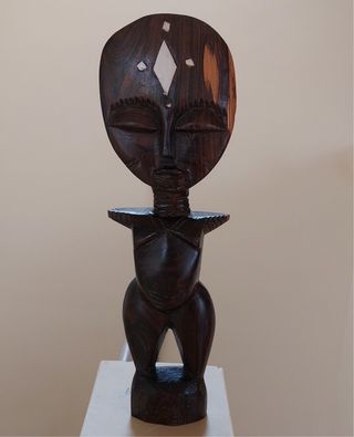 4 Figuras africanas de madera