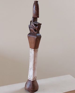 4 Figuras africanas de madera