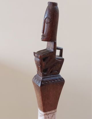 4 Figuras africanas de madera