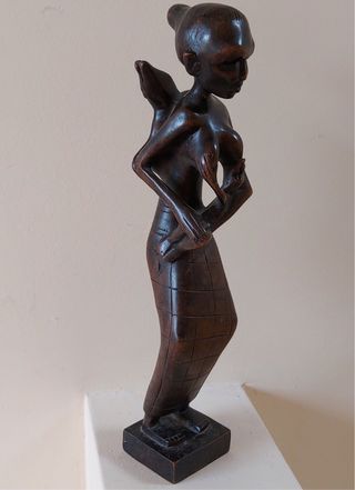 4 Figuras africanas de madera