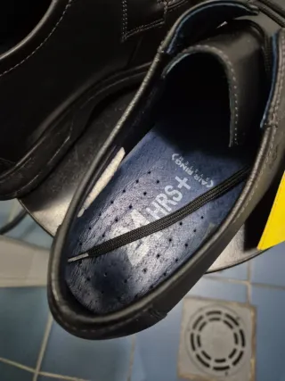 Zapatos 24 Horas Negro Talla 42 Nuevos