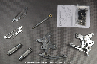 Estriberas retrasadas KAWASAKI NINJA 1000 1100 SX