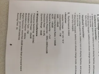 MUSICSON Micrófonos Inalámbricos UHF