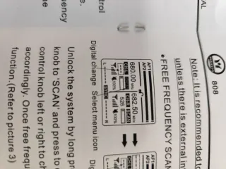 MUSICSON Micrófonos Inalámbricos UHF