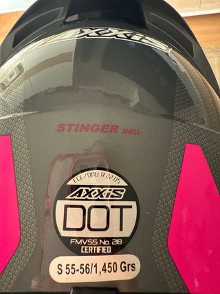 Casco Integral Axxis Stinger Shell