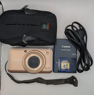 Canon PowerShot SX210IS en caja