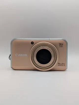 Canon PowerShot SX210IS en caja