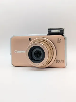Canon PowerShot SX210IS en caja