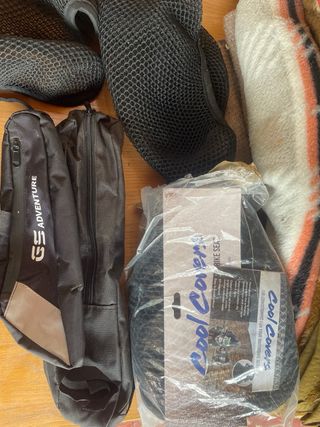 Funda asiento BMW y maletas laterales