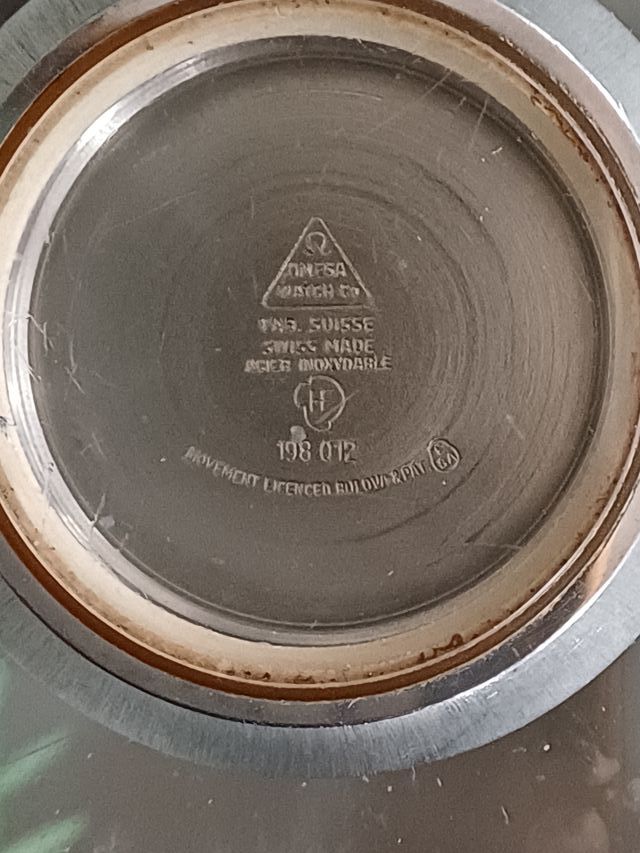 Omega Caja Acero Inoxidable 198 012