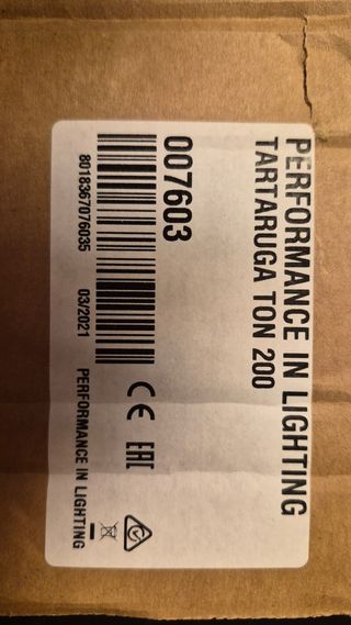 Lampada Applique Tartaruga Ottone Esterno 200mm