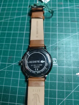 Reloj Lacoste Hombre Azul y Marrón