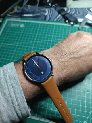 Reloj Lacoste Hombre Azul y Marrón