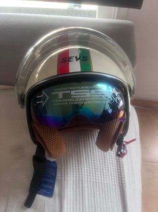 Casco Moto Jeep Italia Vespa Talla M