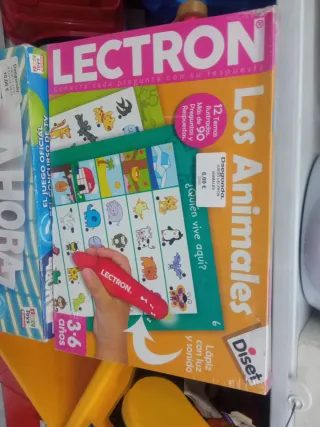 Juego Lectron Los Animales Diset