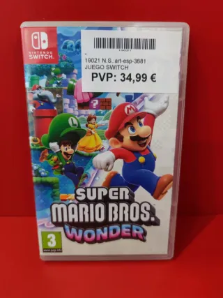 Super Mario Bros Wonder Nintendo Switch