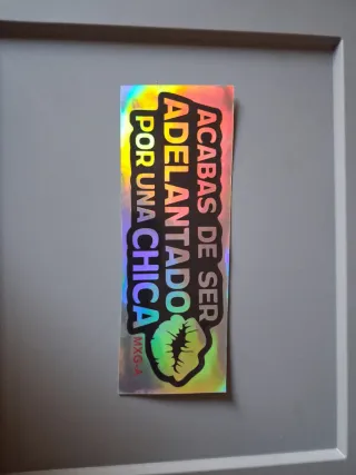 Pegatina vinilo coche / moto