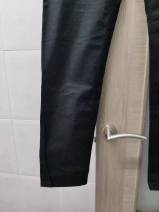 Pantalones negros hombre talla XL