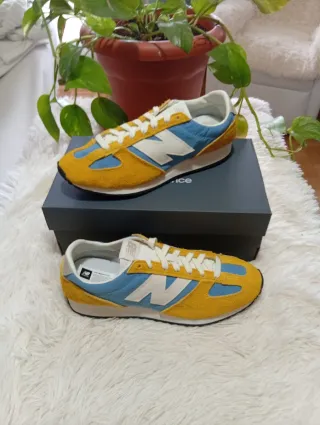 Zapatillas New Balance Talla 42 Azul Amarillo