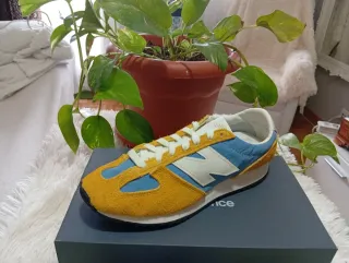 Zapatillas New Balance Talla 42 Azul Amarillo