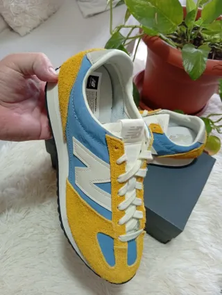 Zapatillas New Balance Talla 42 Azul Amarillo