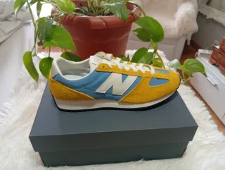 Zapatillas New Balance Talla 42 Azul Amarillo
