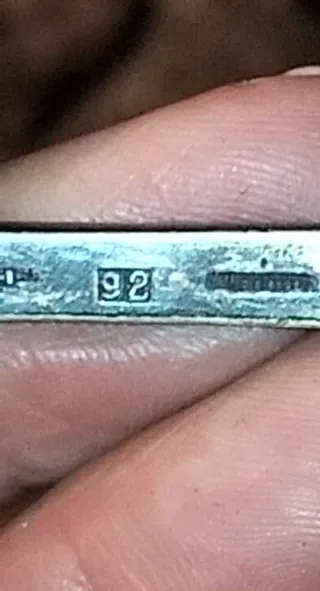 Conjunto cubiertos antiguos plata 92