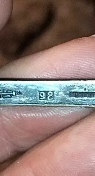 Conjunto cubiertos antiguos plata 92