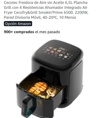 Cecotec Freidora Aire 6,5L