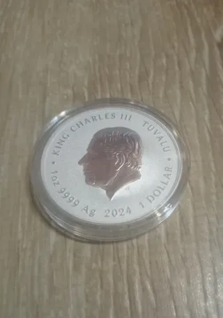 Moneda Plata Onza Bob Esponja 25 Aniversario