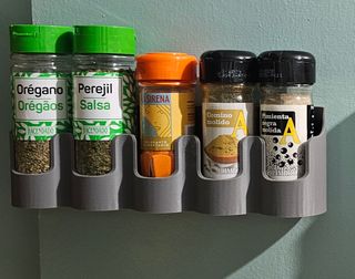 Especiero para 5 productos