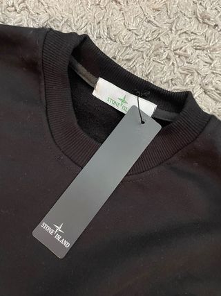 Sudadera Stone Island Negra/ Envio rapido!!