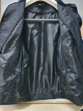 Chaqueta de moto Garibaldi negra