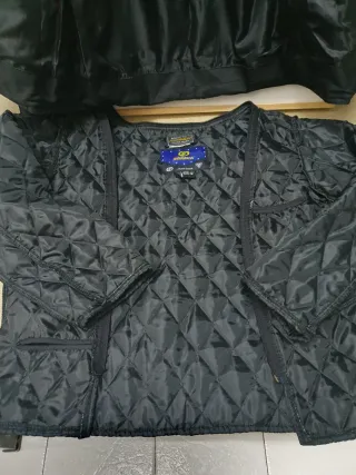 Chaqueta de moto Garibaldi negra