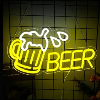 Lampada Neon LED "BEER"