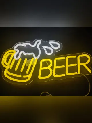 Lampada Neon LED "BEER"