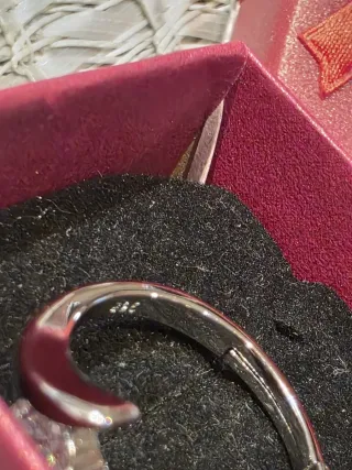 Anillo Plata Circonita Compromiso+cajita