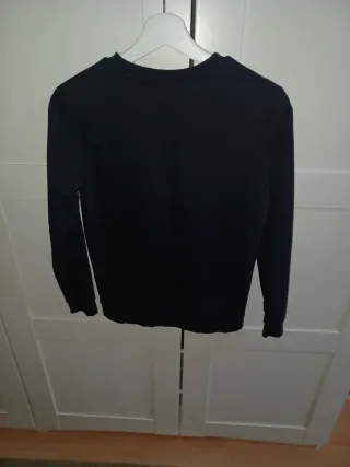 Sudadera Original Adidas Negra Logo Grande