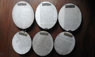 Miniature ovali decorativi