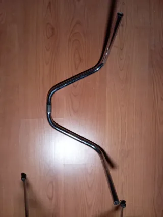 Manillar 2 alturas paseo chopper cromado