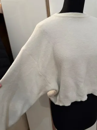 Maglione donna Zara bianco